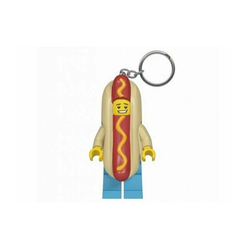 Lego - Breloc cu lanterna Baiatul Hot Dog