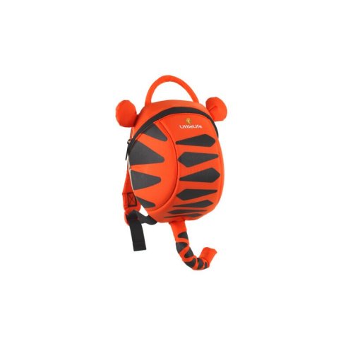 Littlelife - ghiozdan pentru copii tigru, cu ham, portocaliu