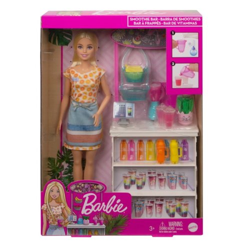 Mattel - barbie papusa barbie si bar de smoothie