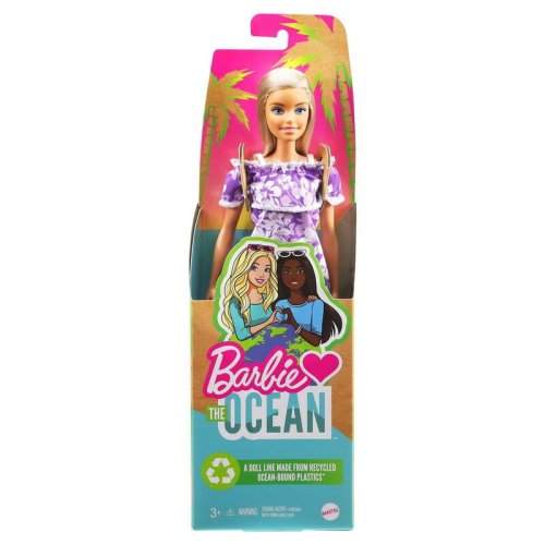 Mattel - barbie travel papusabarbie aniversare 50 de ani malibu blonda