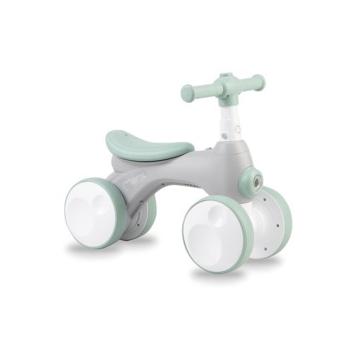 Momi - Bicicleta cu lumini, sunet si difuzor de balonase, Tobis - Grey