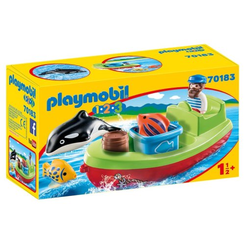 Playmobil - Pescar cu barca