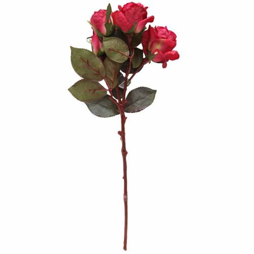 Floare trandafir bordo 39 cm 