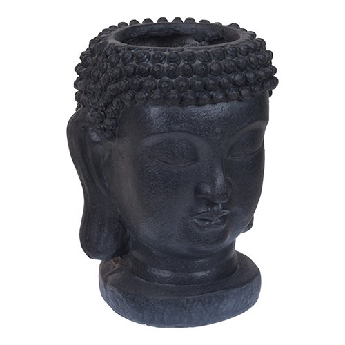 Ghiveci Buddha negru 25x35 cm