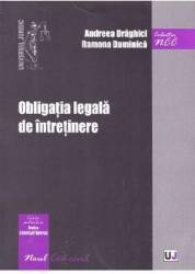 Obligatia legala de intretinere - Andreea Draghici Ramona Duminica