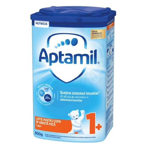 Lapte praf Nutricia Aptamil Junior 1+, 800 g, 12-24 luni