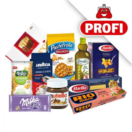 PROFI, Pachet cu produse alimentare premium