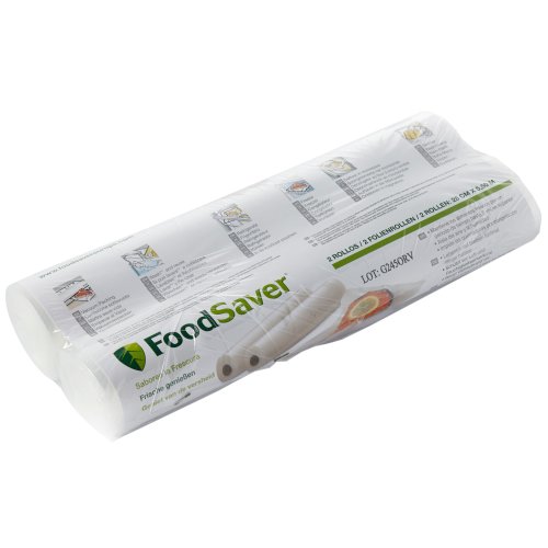 Pachet 2 role FoodSaver FSR2802-I pentru vidat alimente 28 cm x 5.5 m