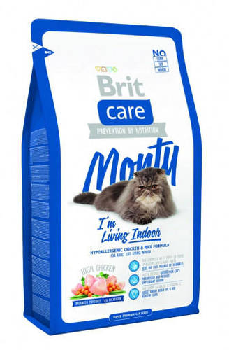 Brit Care Cat Monty Living Indoor 7 Kg