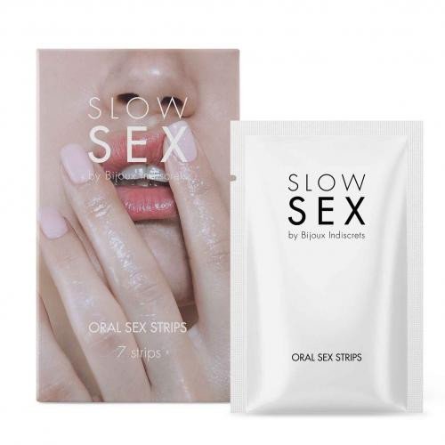 Bijoux Indiscrets - Benzi comestibile racoritoare pentru sex oral slow sex
