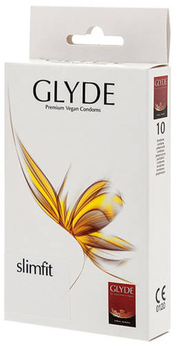 Set 10 Prezervative Glyde Slimfit