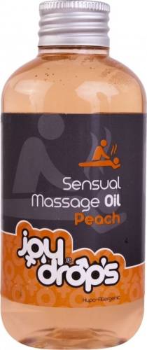 Ulei de masaj Joy Drops Sensual cu aroma de piersici 250ml