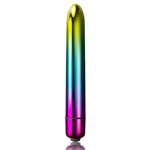 Vibrator Prism Metallic - Rainbow 10 Moduri Vibratii 14 cm