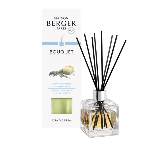 Difuzor parfum camera Berger Bouquet Parfume Cube Savon d\'Autrefois 125ml
