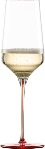 Pahar vin spumant Zwiesel Glas Ink handmade cristal Tritan 400ml rosu antic