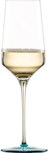 Pahar vin spumant Zwiesel Glas Ink handmade cristal Tritan 400ml verde