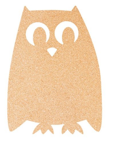 Panou pluta Securit Silhouette Owl 40 7x30x0 5cm