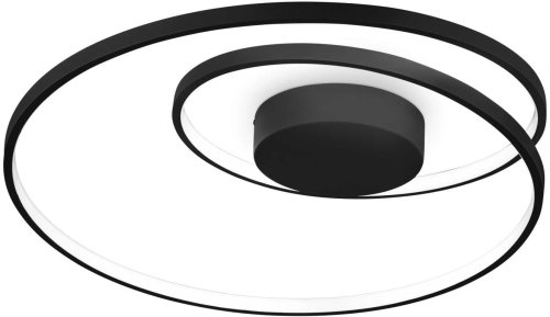Plafoniera Ideal Lux OZ PL On-Off LED 48W negru