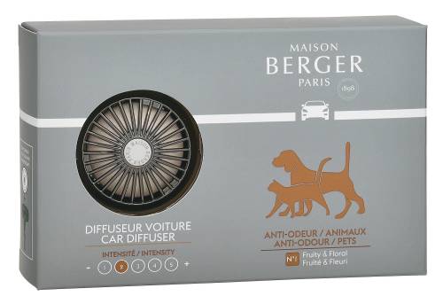 Set odorizant masina Berger Animals + rezerva ceramica
