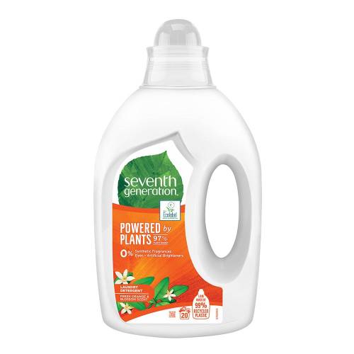 Detergent lichid pentru rufe Fresh Orange & Blossom Scent Seventh Generation, natural, 1L (20 spalari)