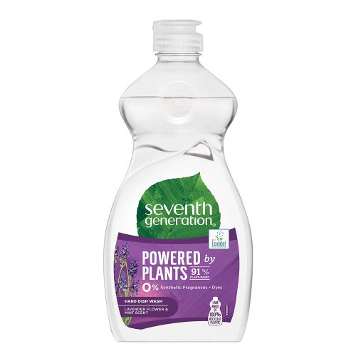 Detergent pentru vase, utilizare manuala Lavender Flower & Mint Seventh Generation, natural, 500 ml