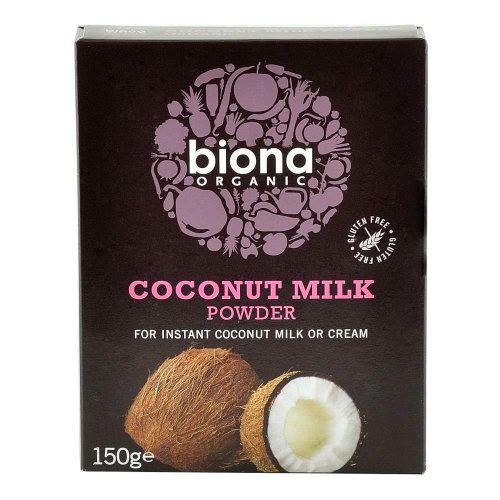 Lapte praf de Cocos Biona, bio, 150 g