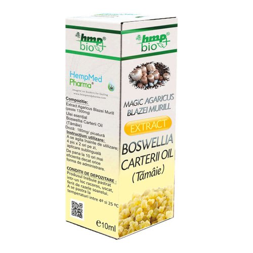 Hempmed Pharma - Magic agaricus blazei murill extract boswellia carteril oil(tamaie) 10 ml