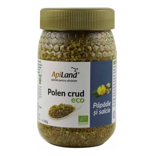 Polen crud apiland de papadie si salcie, bio, 230 g