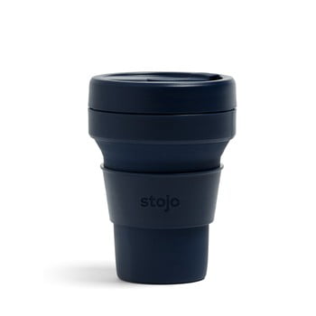 Cană pliabilă Stojo Pocket Cup Denim, 355 ml, albastru