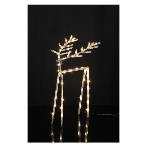 Decorațiune cu LED Star Trading Icy Deer, 40 cm