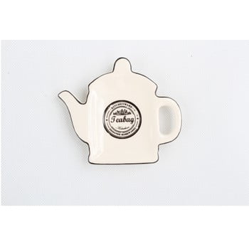 Farfurie din ceramică pentru depozitarea săculeților de ceai Dakls Water