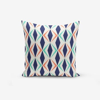 Față de pernă cu amestec din bumbac Minimalist Cushion Covers Colorful Geometric Design, 45 x 45 cm