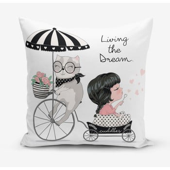 Față de pernă Minimalist Cushion Covers Living Dream, 45 x 45 cm