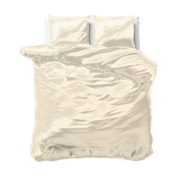 Lenjerie de pat din micropercal Sleeptime, 200 x 220 cm, bej