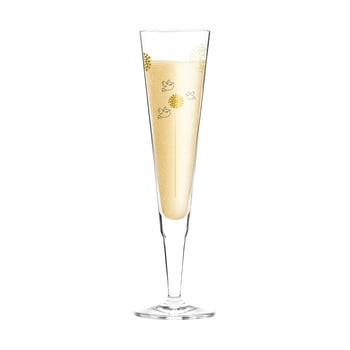 Pahar din sticlă cristalină pentru șampanie Ritzenhoff Ramona Rosenkranz, 210 ml