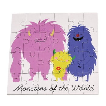 Puzzle 24 piese Rex London Monsters Of The World