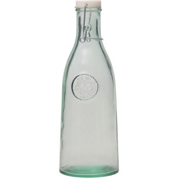 Recipient din sticlă reciclată cu dop Ego Dekor Authentic, 1 l