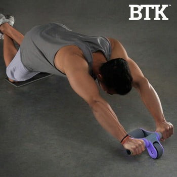 Roată abdominală pliabilă de fitness innovagoods btk pro