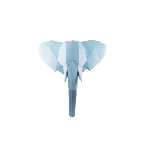 Set creativ de pliere a hârtiei Papertime Elefant, albastru
