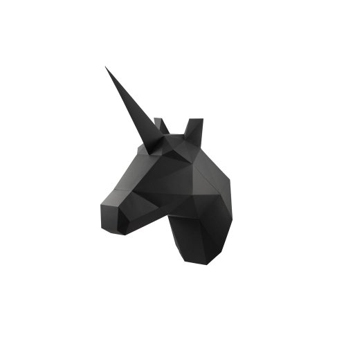 Set creativ de pliere a hârtiei Papertime Unicornul Negru