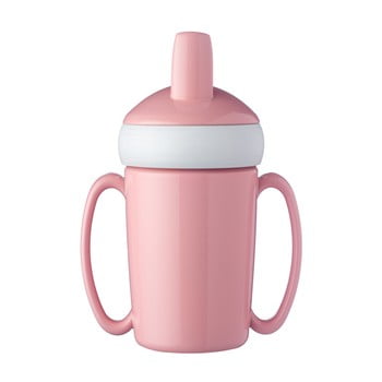 Sticlă pentru copii Rosti Mepal Trainer Mug, roz