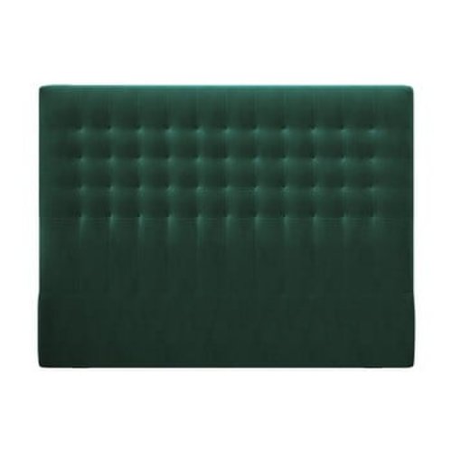 Tăblie pat cu înveliș de catifea Windsor & Co Sofas Apollo, 200 x 120 cm, verde