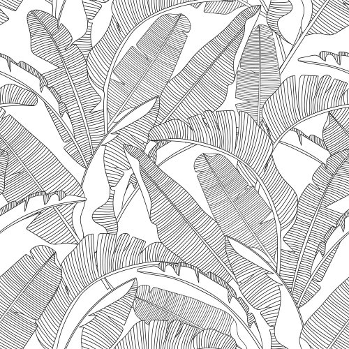 Tapet 100x280 cm palm leaves – dekornik