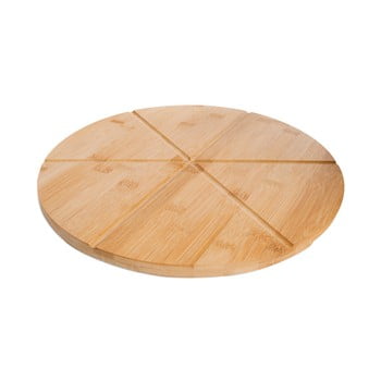 Tavă din bambus pentru pizza Bambum Slice, ⌀ 35 cm