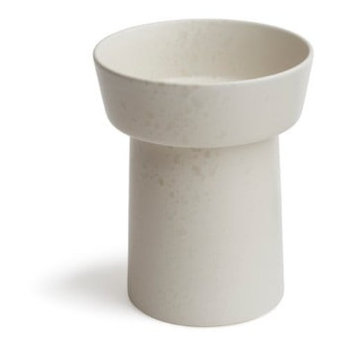 Vază din ceramică Kähler Design Ombria, înălțime 20 cm,alb