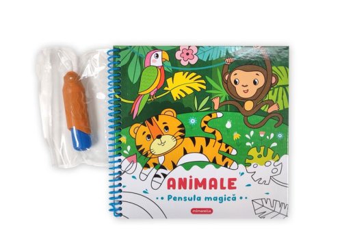 Animale - Pensula magică - Board book - *** - Mimorello
