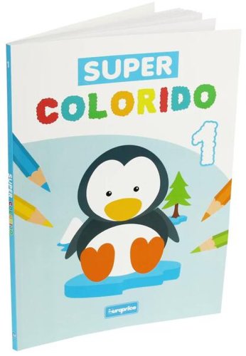 Carte de colorat Super Colorido (Vol. 1) - Paperback brosat - Europrice