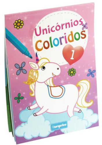 Carte de colorat Unicorni (Vol. 1) - Paperback brosat - Europrice