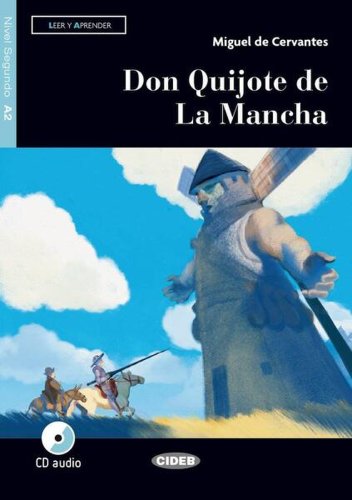 Don Quijote de La Mancha, Black Cat Lectores españoles y recursos digitales, A2, Nivel 2 - Paperback brosat - Black Cat Cideb