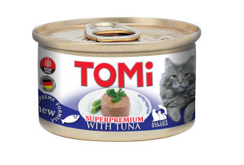 Hrana umeda pentru pisici Tomi cu ton 85 g